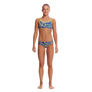 2-piece swimsuit for girls Funkita Raceback image-0