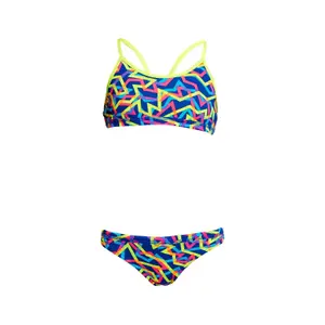 2-piece swimsuit for girls Funkita Raceback image-3