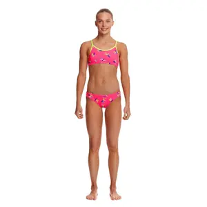 2-piece swimsuit for girls Funkita Raceback image-0