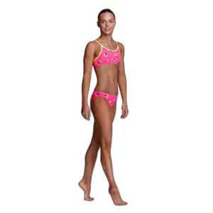 2-piece swimsuit for girls Funkita Raceback image-2