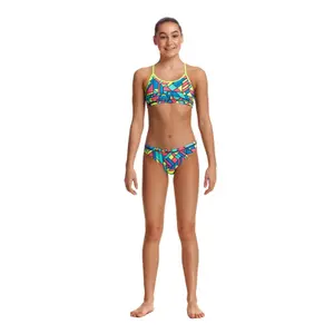 2-piece swimsuit for girls Funkita Racerback image-0