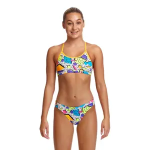 2-piece swimsuit for girls Funkita Racerback image-0