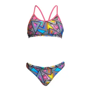 2-piece swimsuit for girls Funkita Racerback image-2