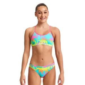 2-piece swimsuit for girls Funkita Racerback image-0
