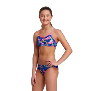 2-piece swimsuit for girls Funkita Racerback image-3