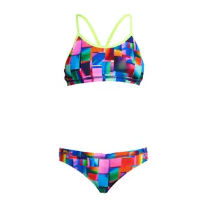 2-piece swimsuit for girls Funkita Racerback image-3