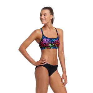 Badeanzugoberteil für Frauen Funkita Sports image-2