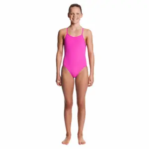 1-piece swimsuit for girls Funkita Diamond Back image-1