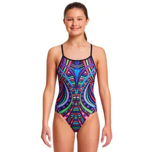 1-piece swimsuit for girls Funkita Diamond Back image-0