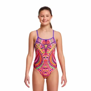 1-piece swimsuit for girls Funkita Diamond Back image-0
