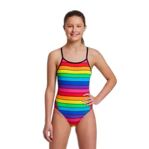 1-piece swimsuit for girls Funkita Diamond Back image-2