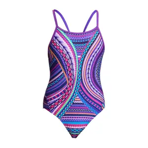 1-piece swimsuit for girls Funkita Fantasy Flight image-0