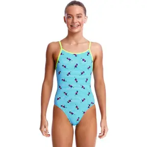 1-piece swimsuit for girls Funkita Diamond Back image-0