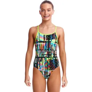1-piece swimsuit for girls Funkita Diamond Back image-0