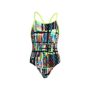 1-piece swimsuit for girls Funkita Diamond Back image-3