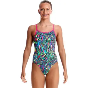 1-piece swimsuit for girls Funkita Diamond image-0