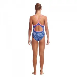 1-piece swimsuit for girls Funkita Diamond Back image-0