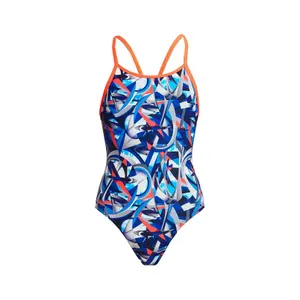 1-piece swimsuit for girls Funkita Diamond Back image-3