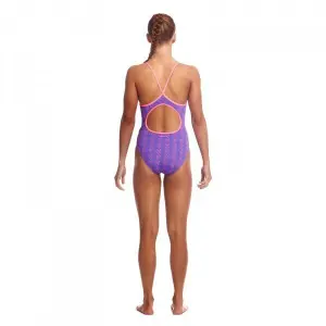 1-piece swimsuit for girls Funkita Diamond Back image-0