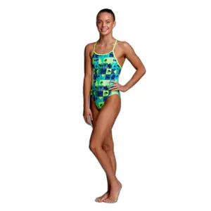 1-piece swimsuit for girls Funkita Diamond Back image-2