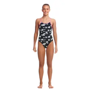 1-piece swimsuit for girls Funkita Diamond Back image-0
