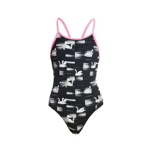 1-piece swimsuit for girls Funkita Diamond Back image-3