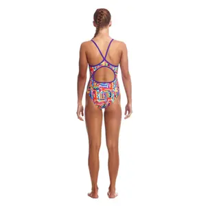 1-piece swimsuit for girls Funkita Diamond Back image-1