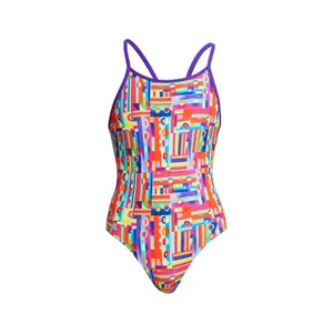 1-piece swimsuit for girls Funkita Diamond Back image-3