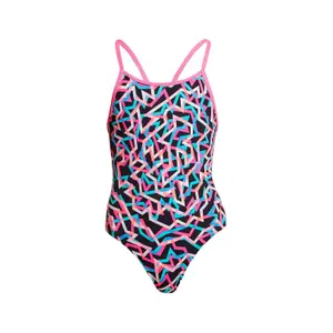 1-piece swimsuit for girls Funkita Diamond Back image-3
