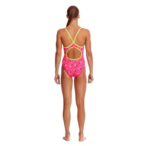 1-piece swimsuit for girls Funkita Diamond Back image-1