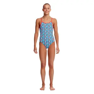 1-piece swimsuit for girls Funkita Diamond Back image-0