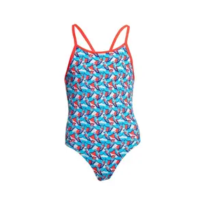 1-piece swimsuit for girls Funkita Diamond Back image-3
