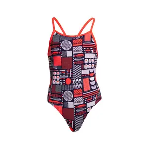 1-piece swimsuit for girls Funkita Diamond Back image-3