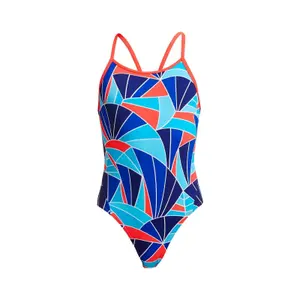 1-piece swimsuit for girls Funkita Diamond Back image-3