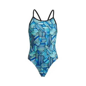 1-piece swimsuit for girls Funkita Diamond Back image-3