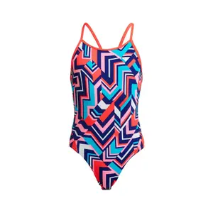 1-piece swimsuit for girls Funkita Diamond Back image-3