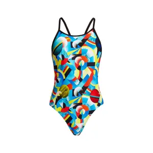 1-piece swimsuit for girls Funkita Diamond Back image-1