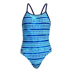 1-piece swimsuit for girls Funkita Diamond Back image-3