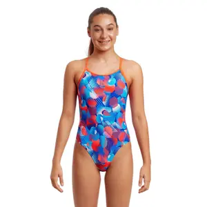 1-piece swimsuit for girls Funkita Diamond Back image-0