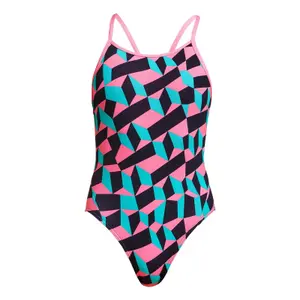 1-piece swimsuit for girls Funkita Diamond Back image-0