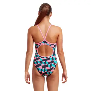 1-piece swimsuit for girls Funkita Diamond Back image-3