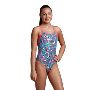 1-piece swimsuit for girls Funkita Diamond Back image-4