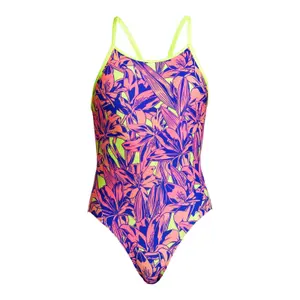 1-piece swimsuit for girls Funkita Diamond Back image-1