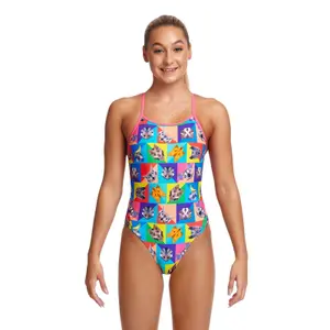 1-piece swimsuit for girls Funkita Diamond Back image-0