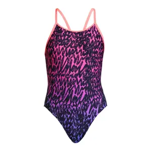 1-piece swimsuit for girls Funkita Diamond Back image-2
