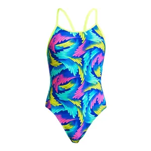 1-piece swimsuit for girls Funkita Diamond Back image-2