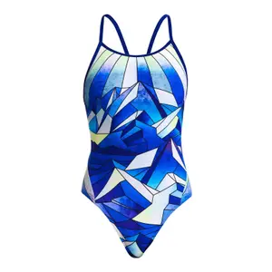 1-piece swimsuit for girls Funkita Diamond back image-3