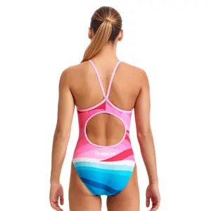 1-piece swimsuit for girls Funkita Diamond Back image-2