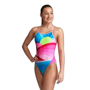 1-piece swimsuit for girls Funkita Diamond Back image-3