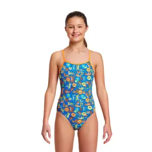 1-piece swimsuit for girls Funkita Diamond Back image-0